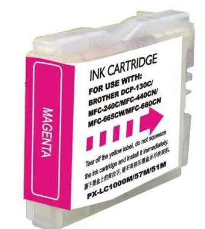 Cartouche Brother LC1000/LC970 Magenta