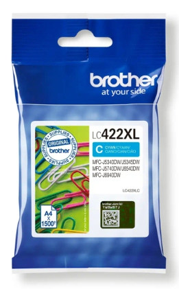 Cartouche Brother LC422XL Cyan