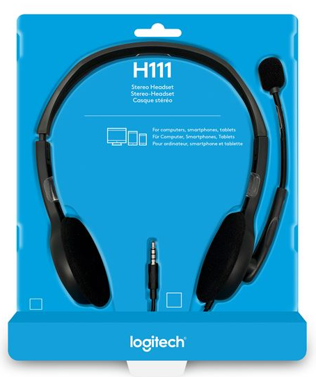 Stereo headset Logitech H111