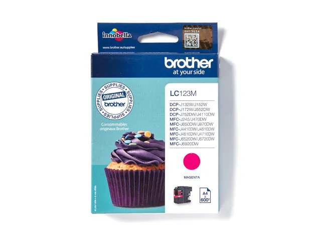 Cartouche Brother LC123 Magenta