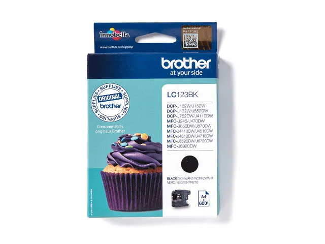 Cartouche Brother LC123 Noir