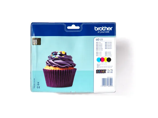 Cartouche Brother LC123 Pack