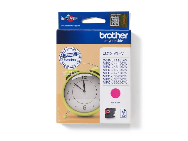 Cartouche Brother LC125 Magenta