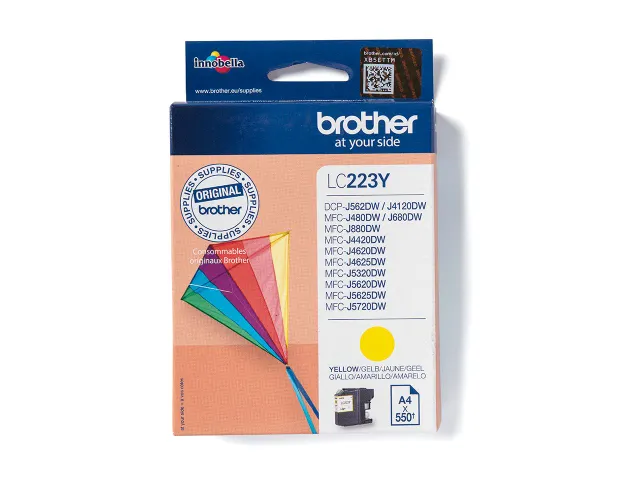 Cartouche Brother LC223 Yellow