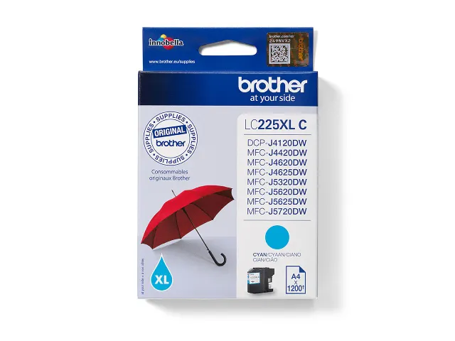 Cartouche Brother LC225 Cyan