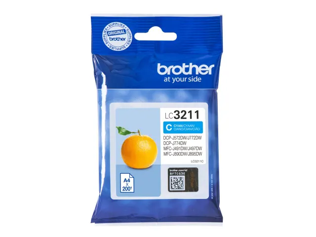 Cartouche Brother LC3211 Cyan