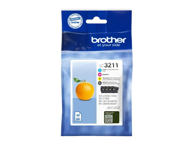 Cartouche Brother LC3211 Pack