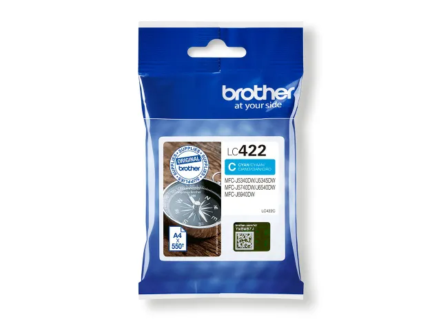 Cartouche Brother LC422 Cyan