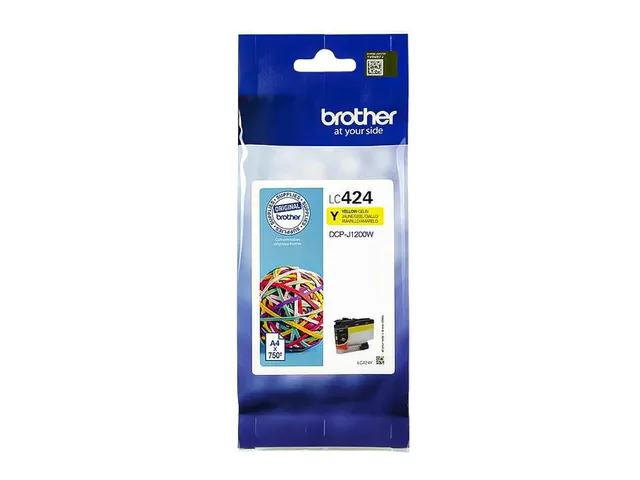 Cartouche Brother LC424 Yellow