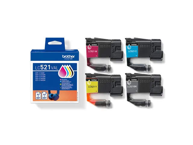 Cartouche Brother LC521 Pack