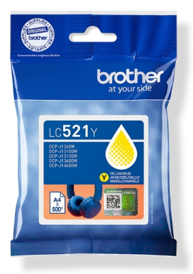 Cartouche Brother LC521 Y