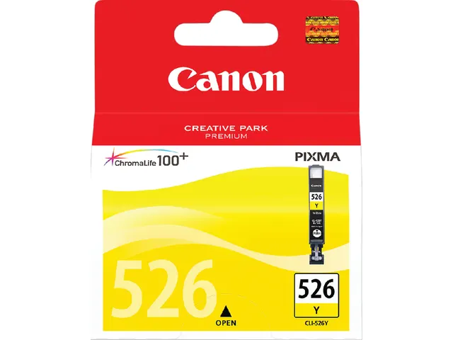 Cartouche Canon CLI526 Jaune