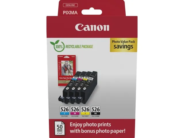 Cartouche Canon CLI526 Pack