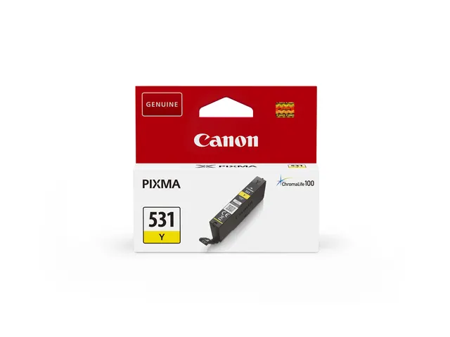 Cartouche Canon CLI531 Jaune