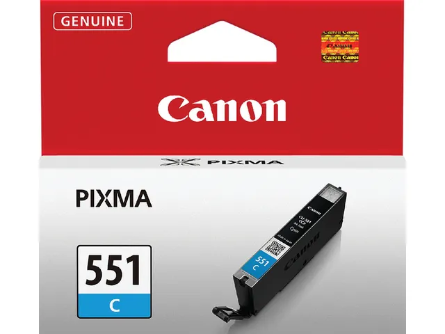 Cartouche Canon CLI551 Cyan