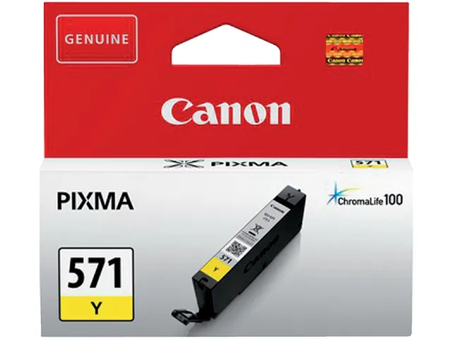 Cartouche Canon CLI571 Jaune