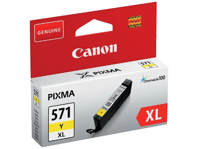Cartouche Canon CLI571 Jaune XL