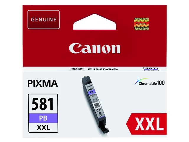 Cartouche Canon CLI581 Photo Bleu XXL