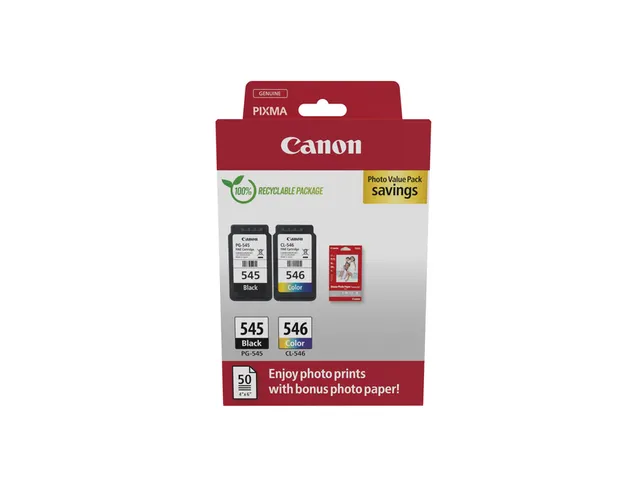 Cartouche Canon PG545 + CL546