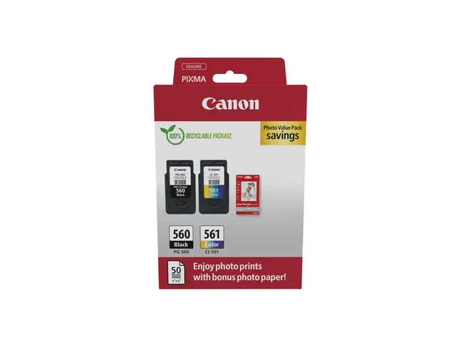 Cartouche Canon PG560 + CL 561