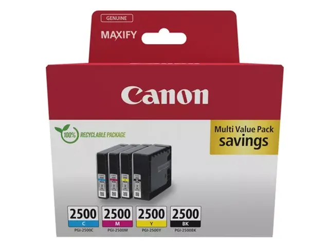 Cartouche Canon PGI2500 Pack
