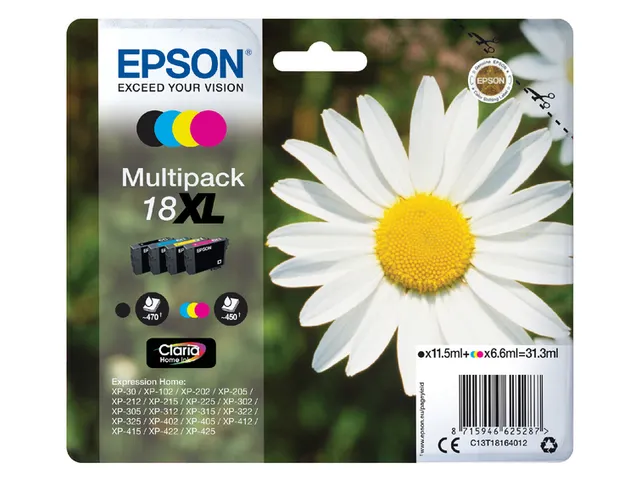 Cartouche Epson 18XL Pack