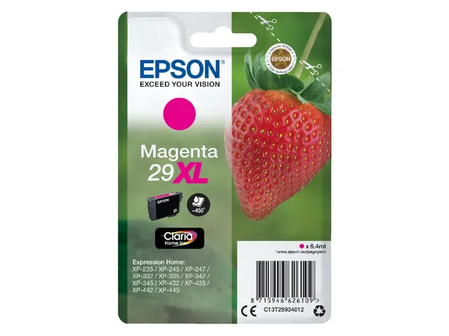 Cartouche Epson 29XL Magenta