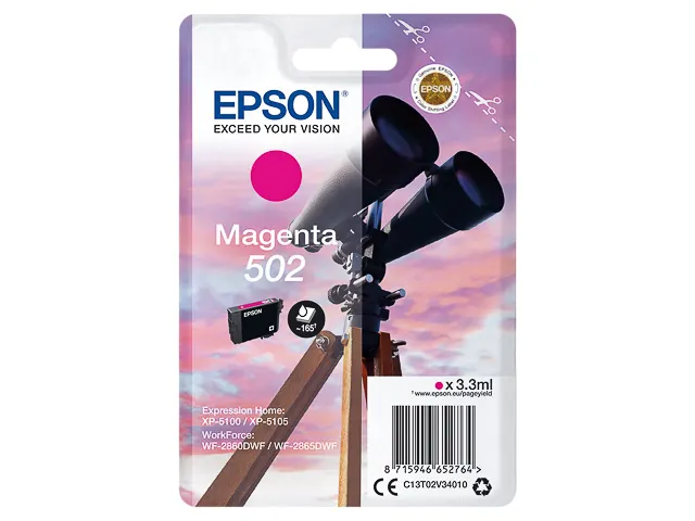 Cartouche Epson 502 Magenta
