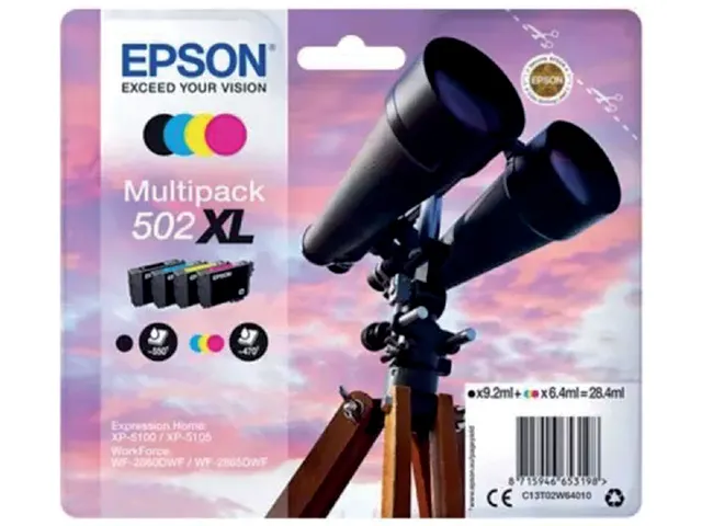 Cartouche Epson 502 Pack XL