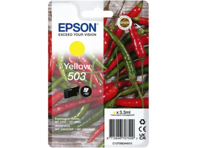 Cartouche Epson 503 Yellow