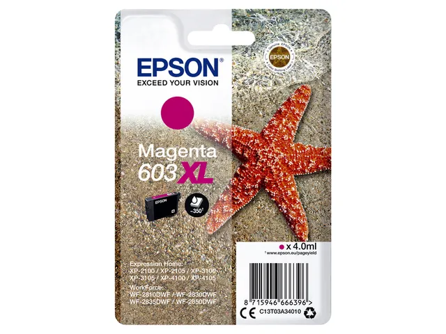 Cartouche Epson 603 Magenta XL