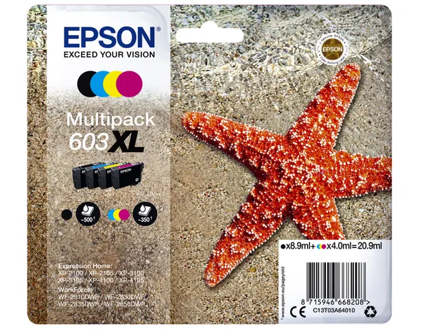 Cartouche Epson 603 Pack XL