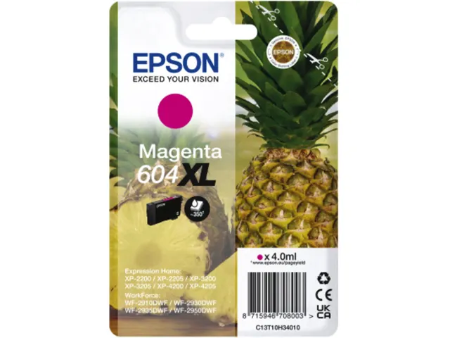 Cartouche Epson 604 Magenta XL