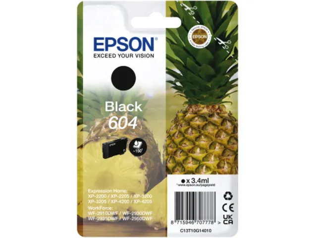 Cartouche Epson 604 Noir