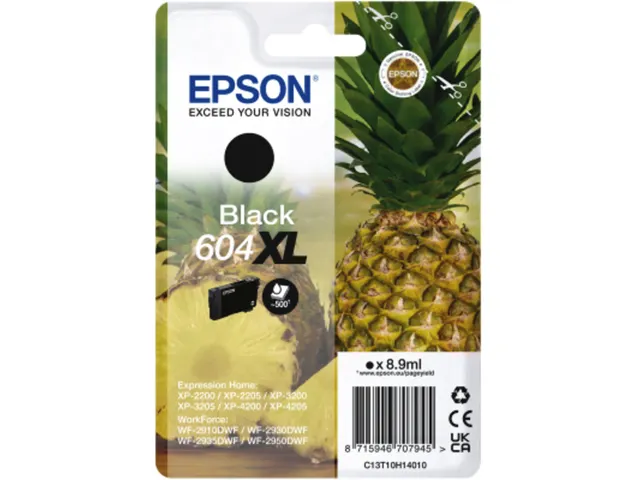 Cartouche Epson 604 Noir XL