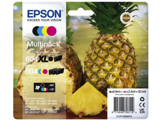 Cartouche Epson 604 Pack
