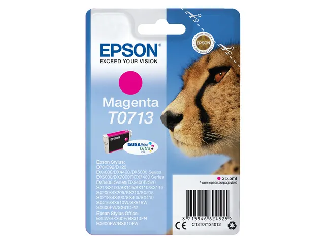 Cartouche Epson T0713 Magenta
