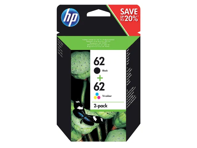 Cartouche HP 62 Pack