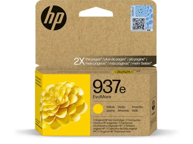 Cartouche HP 937 Jaune XL