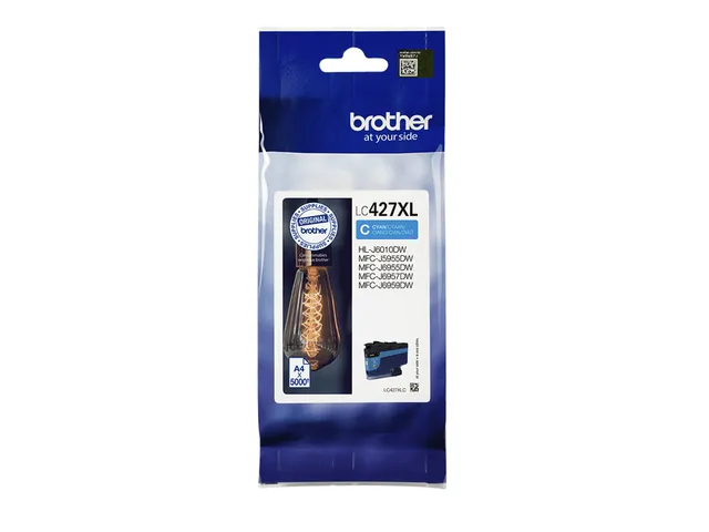 Cartouche d'encre Brother LC427XLC cyan XL