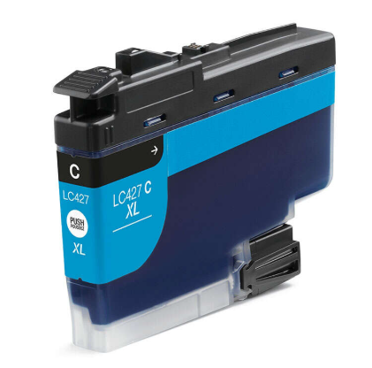 Cartouche d'encre Brother LC427XLC cyan XL