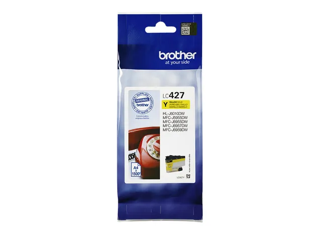 Cartouche d'encre Brother LC427Y jaune