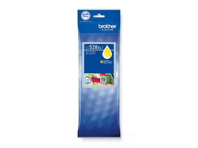 Cartouche d'encre Brother LC528XLBK jaune