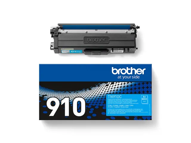 Cartouche toner Brother TN-910C bleu