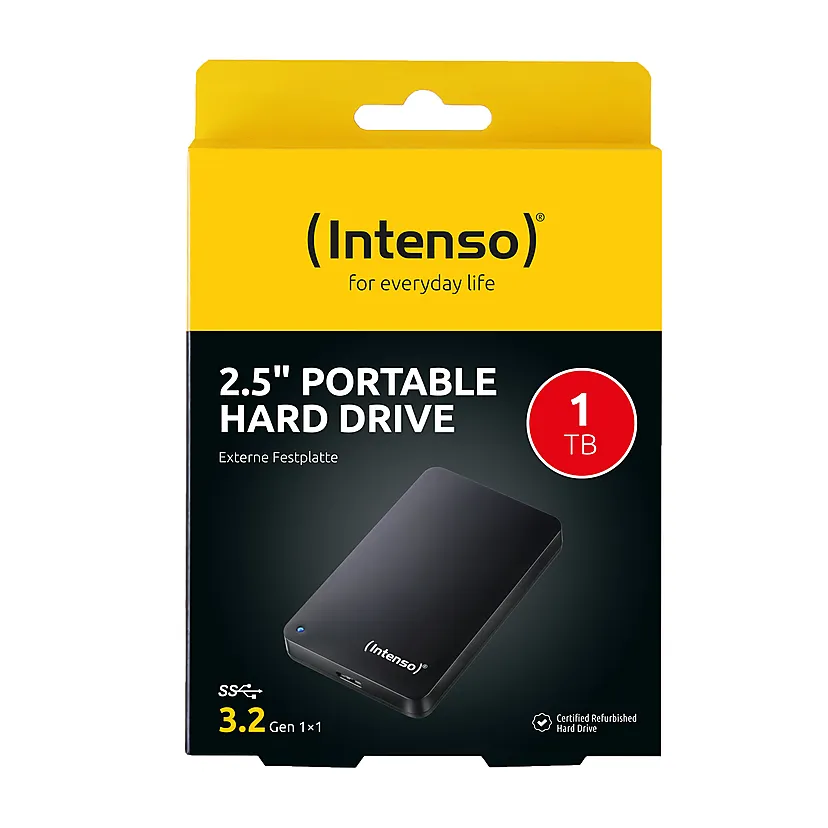 Intenso Memory Safe 1To - disque dur externe - USB 3.2 Gen 1
