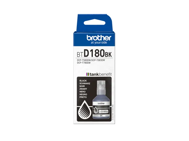 Recharge encre Brother BT-D180BK noir