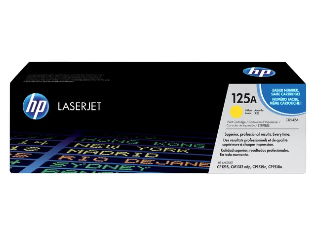 Toner HP CB542A 125A jaune