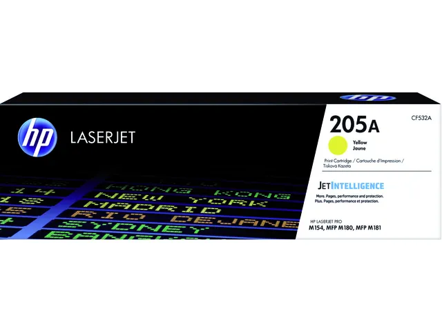 Toner HP CF532A 205A jaune