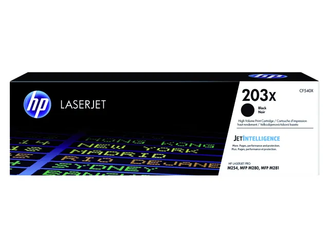 Toner HP CF540X 203X noir HC