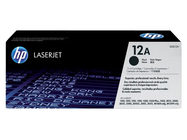 Toner HP Q2612A 12A Noir